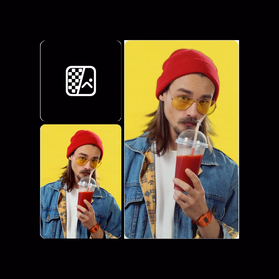 Video background remover