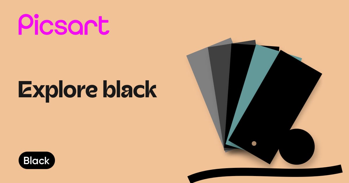 black color with #000000 hex code