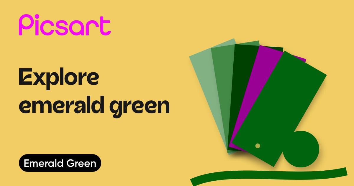 emerald green color with #50C878 hex code